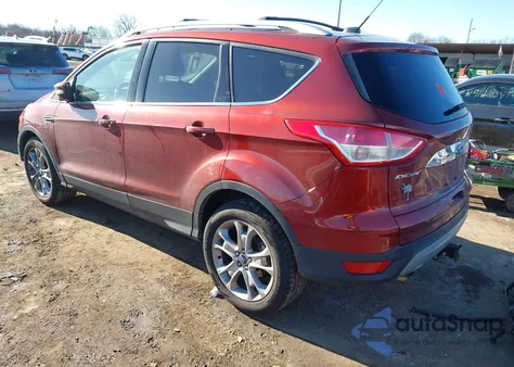 2014 Ford Escape Titanium из США, поврежденный, VIN 1FMCU9J97EUE23477